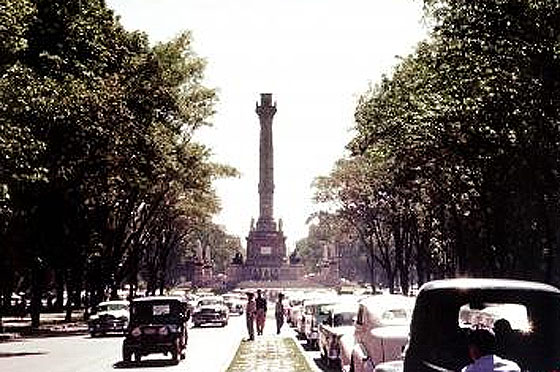 El Ángel - Monumento a la Independencia, Paseo de la Reforma